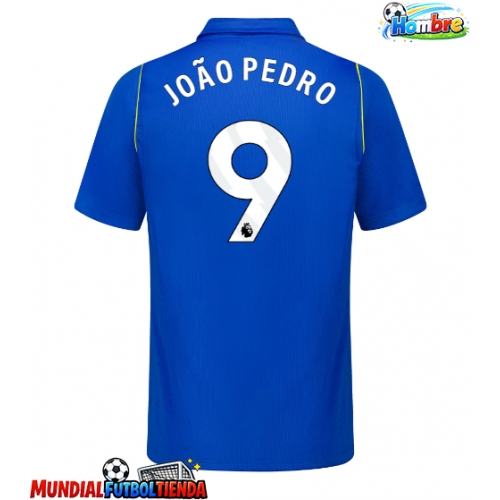 Camiseta Chelsea Joao Pedro #9 Primera Equipación Replica 2026-27 mangas cortas